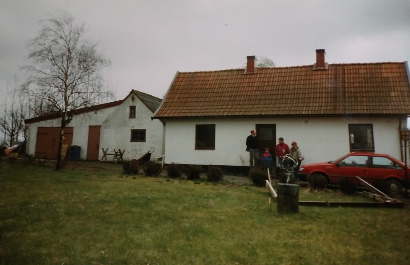Nyss köpt vårt hus 1995